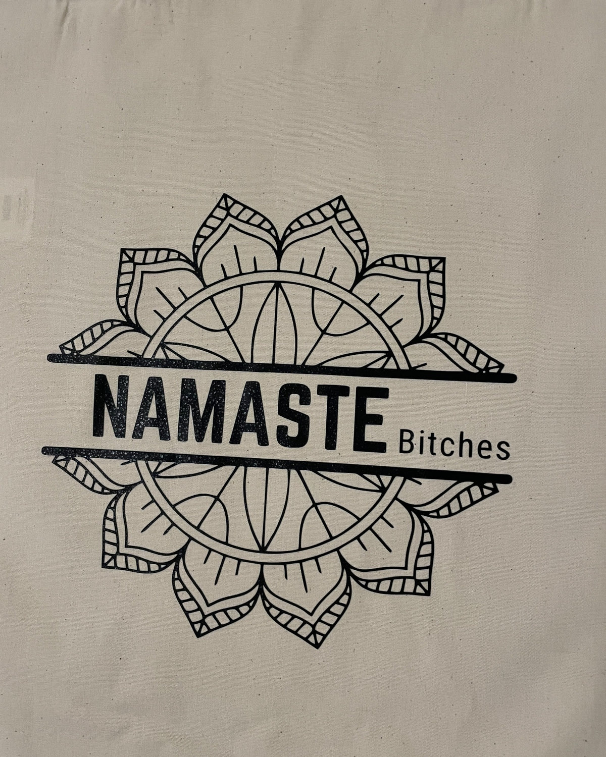 Jute Rucksack Namaste