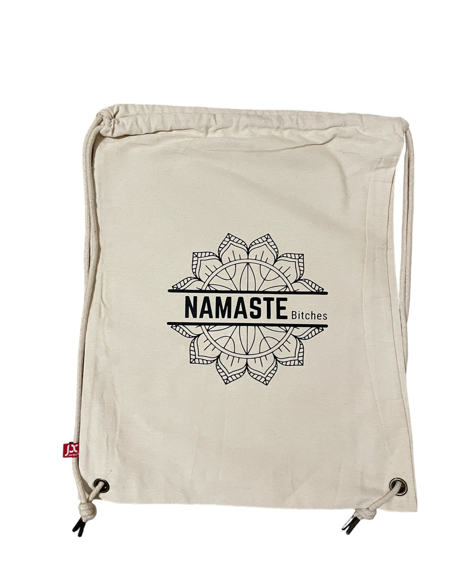 Jute Rucksack Namaste – Die Taschenlady